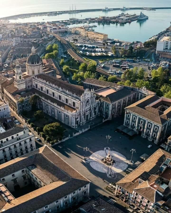 卡塔尼亚Casa Terme Della Rotonda别墅 外观 照片